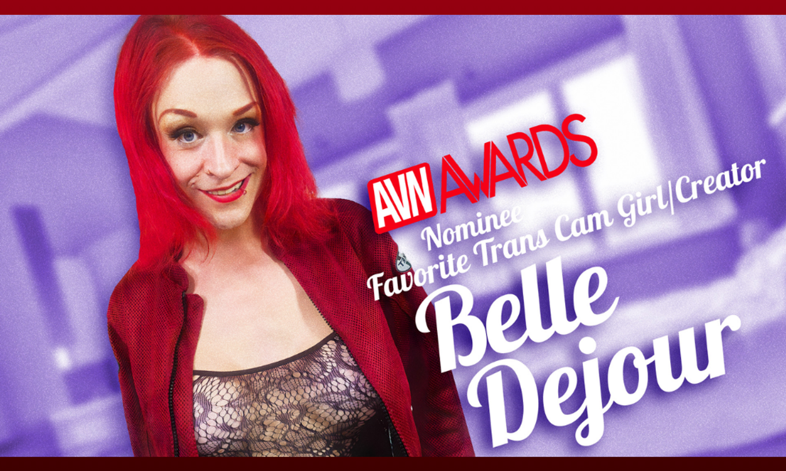 Belle Dejour Nominated for AVN's Favorite Trans Cam Girl/Creator