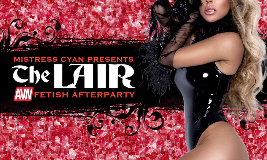 Mistress Cyan to Host The Lair Fetish Afterparty at 2025 AVN Show