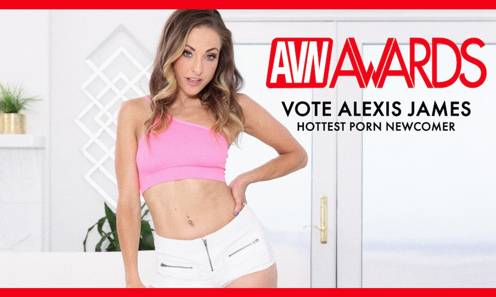 Alexis James Nommed For Hottest Porn Newcomer in AVN Fan Awards