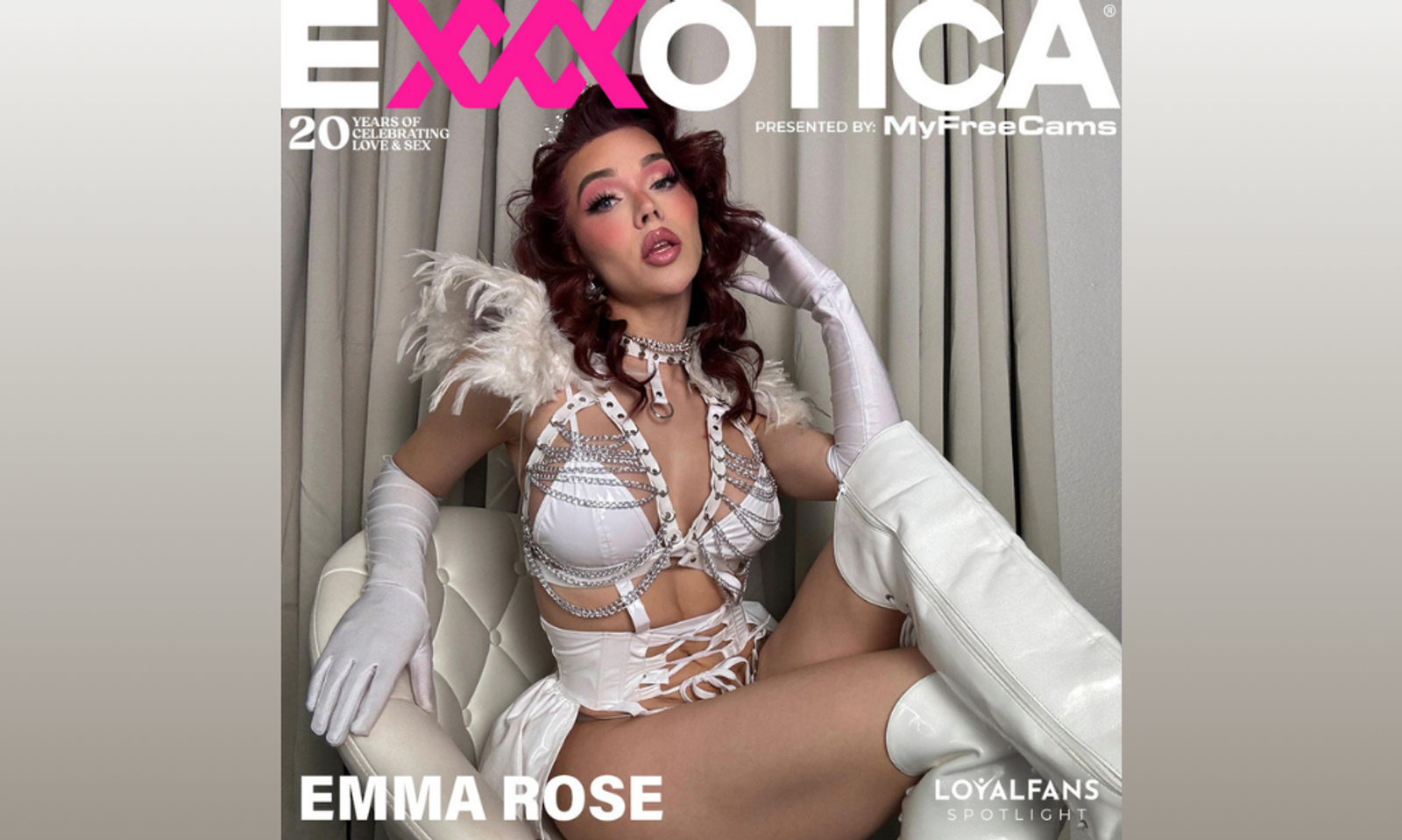 Emma Rose to Appear at LoyalFans Booth at the Exxxotica Chicago