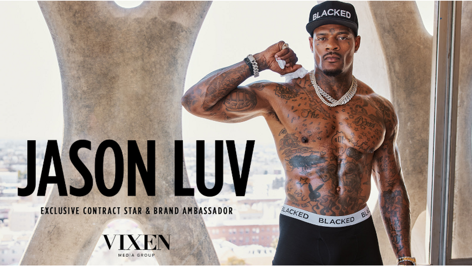 Jason Luv Extends Exclusive Contract With Vixen Media Group