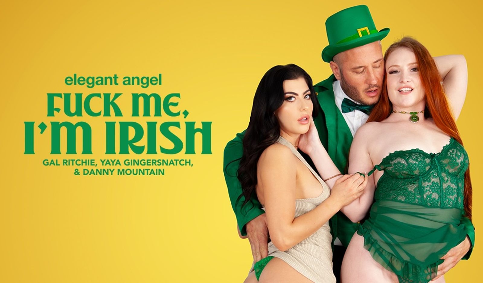 Elegant Angel Debuts St. Paddy's Day Scene 'Fuck Me, I am Irish'