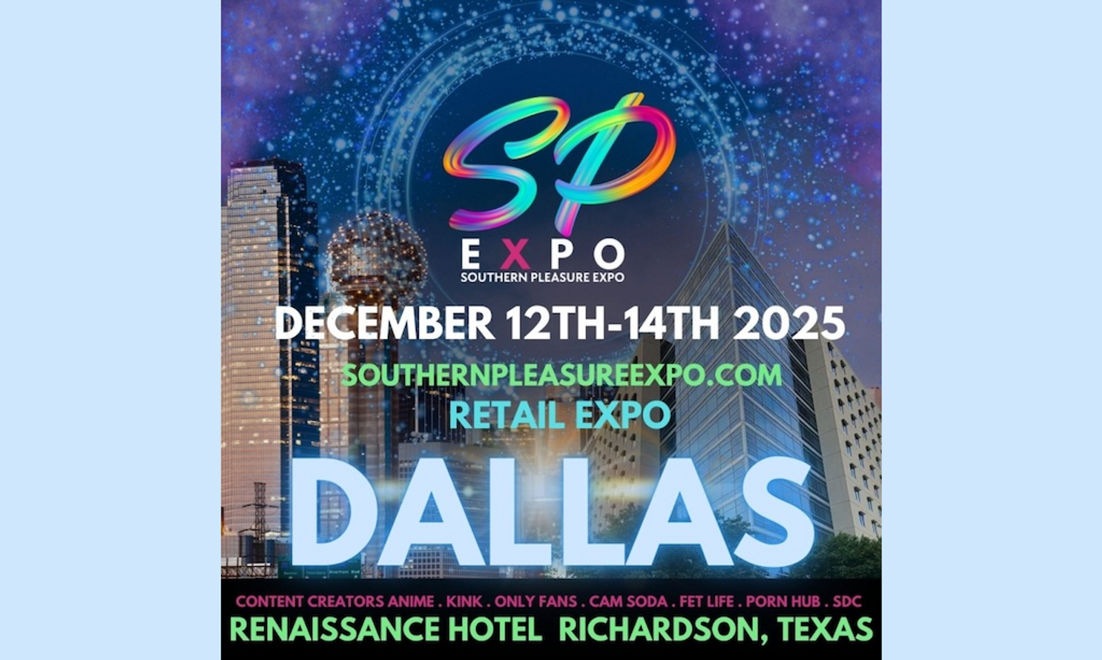 2025 Southern Pleasure Expo returns to Dallas in December