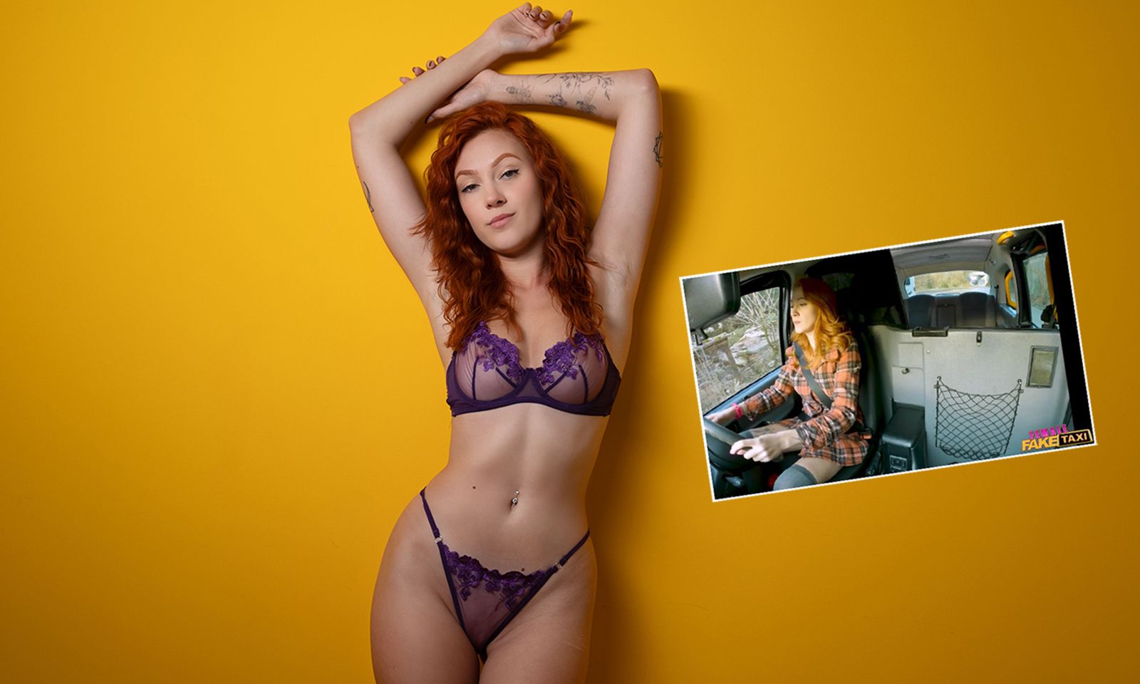 Cherry Candle Takes the Wheel at Female Fake Taxi