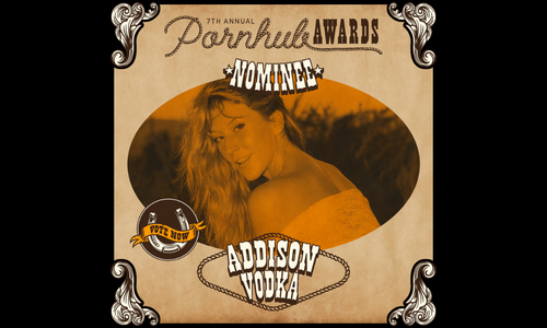 Addison Vodka Earns Her First Pornhub Award Nomination