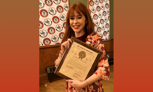 Renee Olstead Honored by Wisconsin Assembly for SW Advocacy