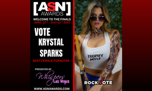 Krystal Sparks Vies for 2025 ASN Awards' Best Female Porn Star