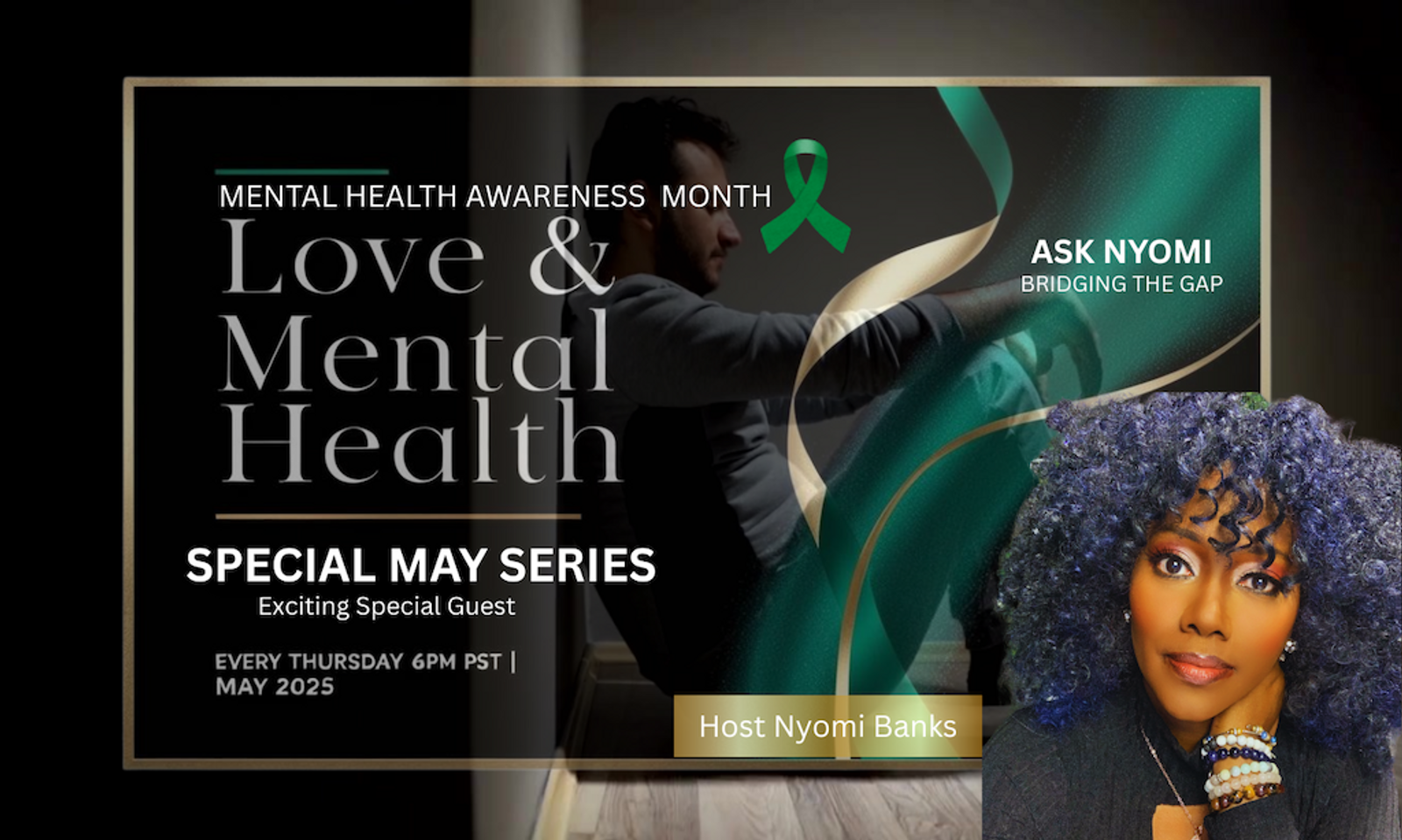 Nyomi Banks Launches Mental Health Series