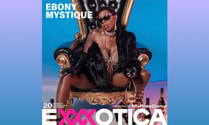 Ebony Mystique to Sign for Male Rose Booth at Exxxotica Chicago