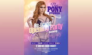 Lauren Phillips Hosts Re-Grand Opening of The Pony Peoria