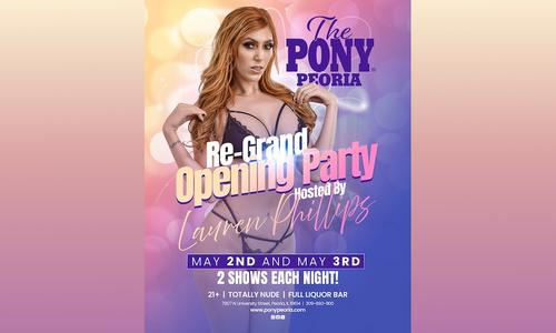 Lauren Phillips Hosts Re-Grand Opening of The Pony Peoria