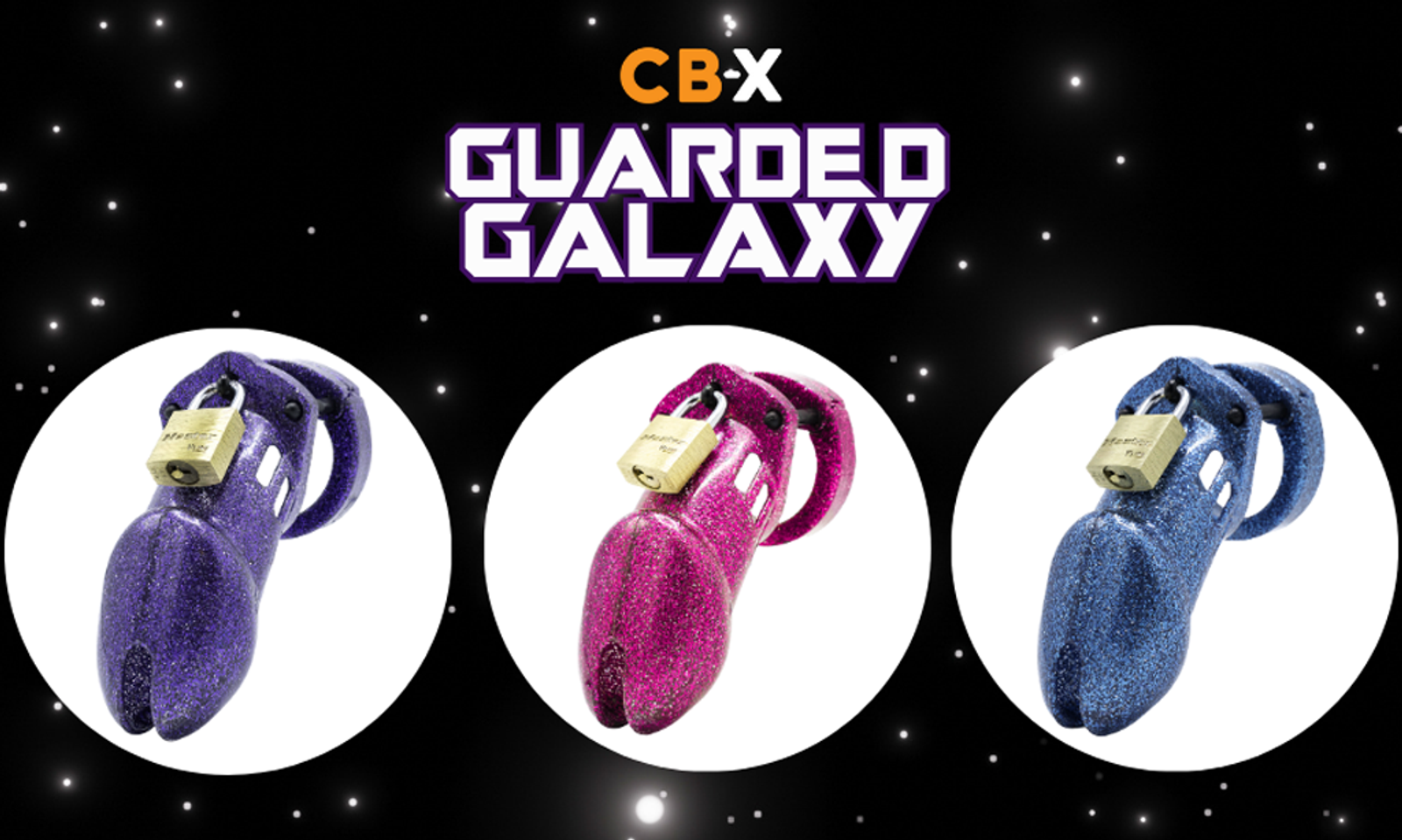 CB-X Debuts Guarded Galaxy Chastity Kit Collection