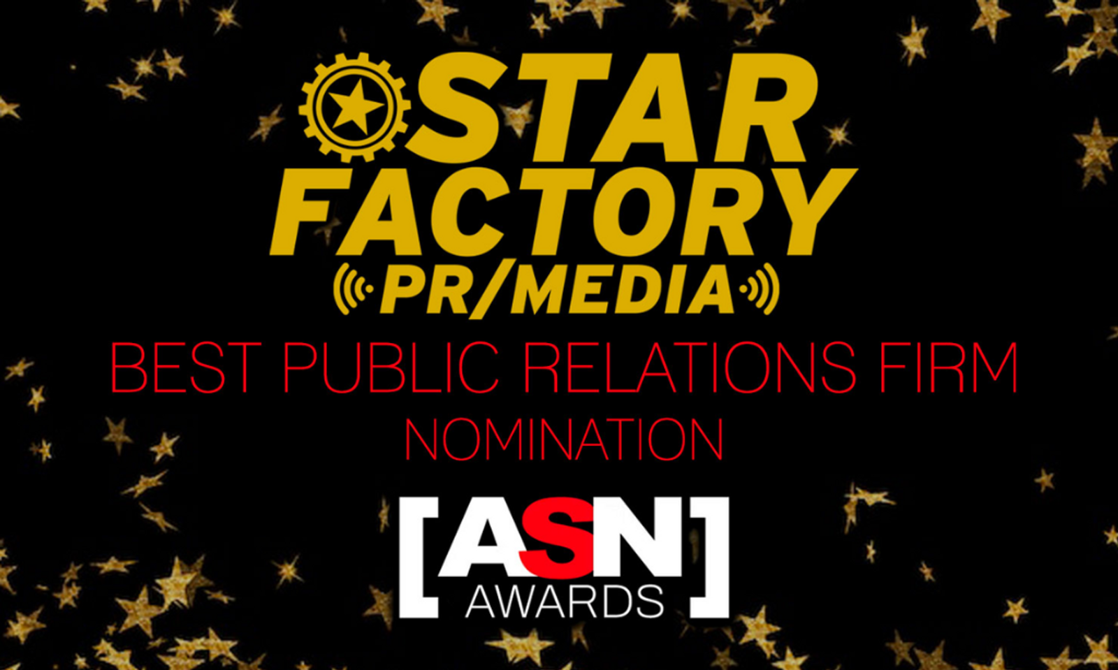 Star Factory PR Earns ASN Awards' Best Public Relations Firm Nom
