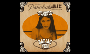 Zariah Aura Earns Two Major Nominations at 2025 Pornhub Awards