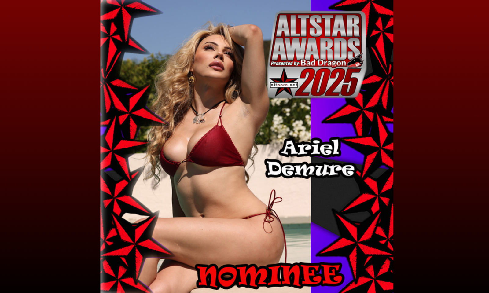 Ariel Demure Receives Her First AltStar Awards Nominations
