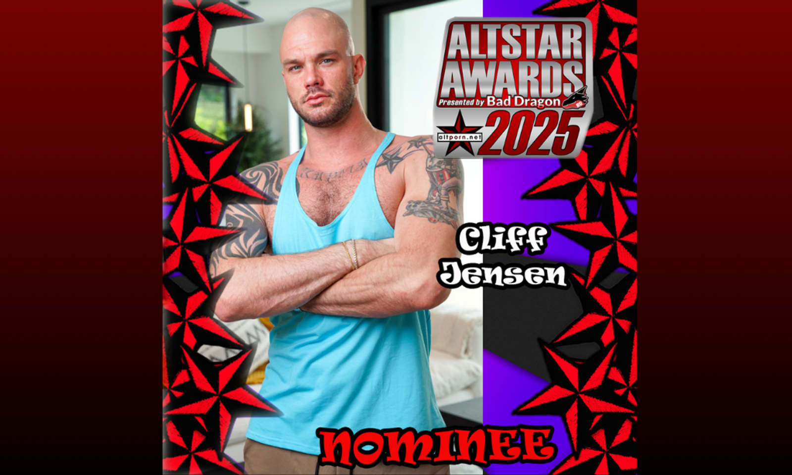 Cliff Jensen Receives His First AltStar Awards Nomination