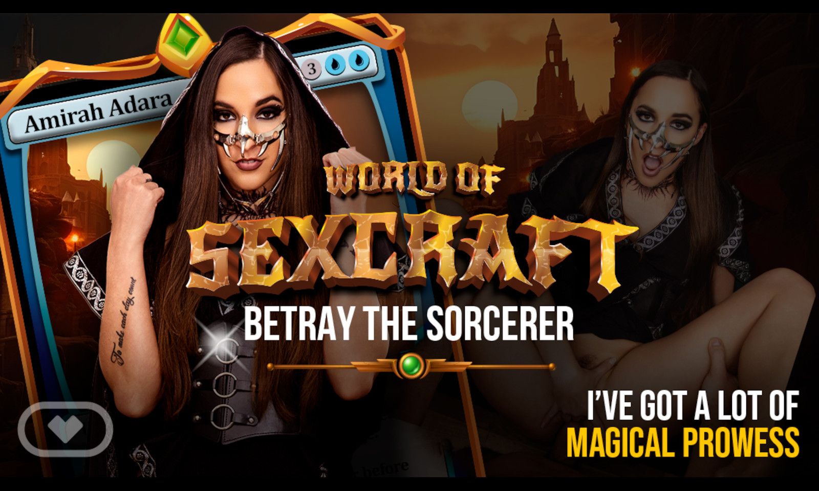 Virtual Real Porn Debuts 'World of Sexcraft' Trilogy