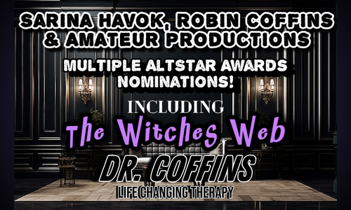 Sarina Havok, Robin Coffins, AMTR Productions Earn AltStar Noms