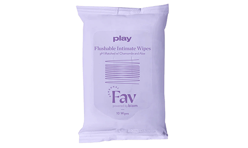 Play Flushable Intimate Wipes