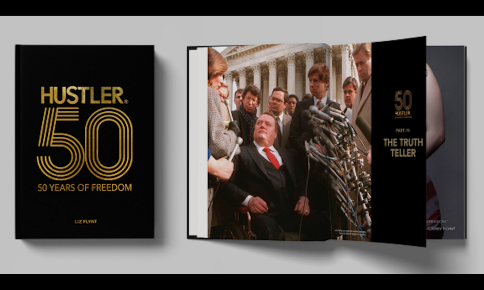 Liz Flynt Launches ‘Hustler 50: 50 Years of Freedom’ Book Tour