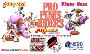Pro Penis Riders Tournament Returns to The Nerd Bar in Las Vegas