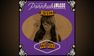 Lexi Luna Wins 2025 Pornhub Award for Favorite MILF