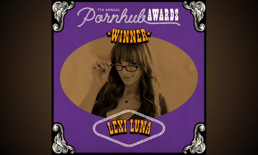 Lexi Luna Wins 2025 Pornhub Award for Favorite MILF