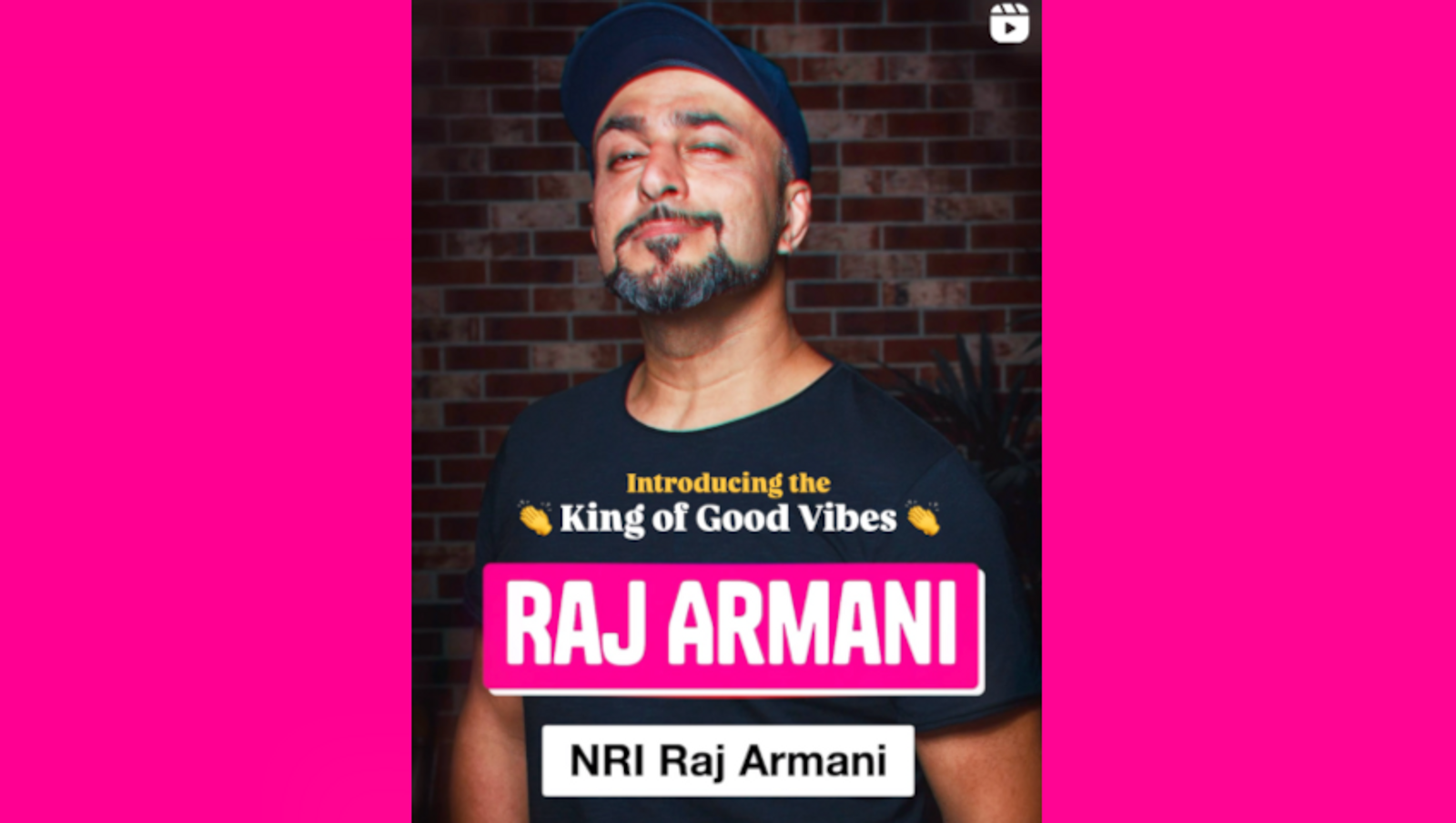 Raj Armani Receives Spotlight on Leading Biz Platform in India