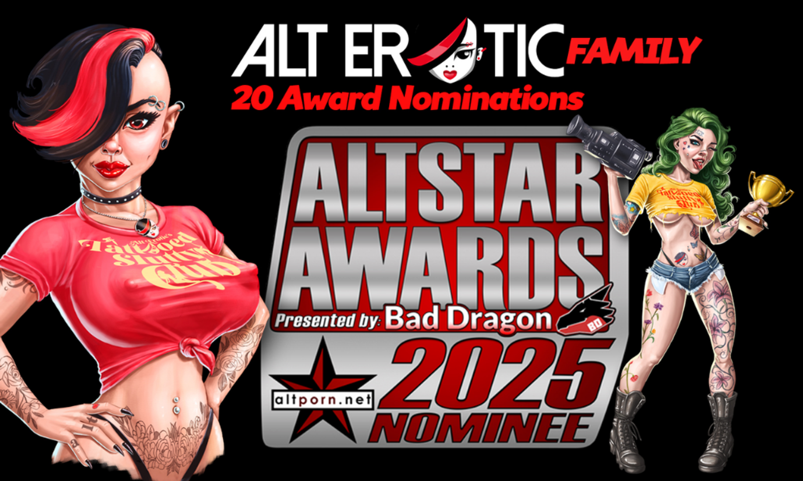 Alt Erotic Garners Multiple AltStar Award Nominations