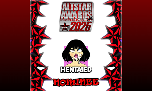 Hentaied Nominated for Best Alt Porn Paysite at AltStar Awards