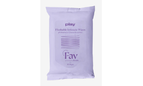 Play Flushable Intimate Wipes