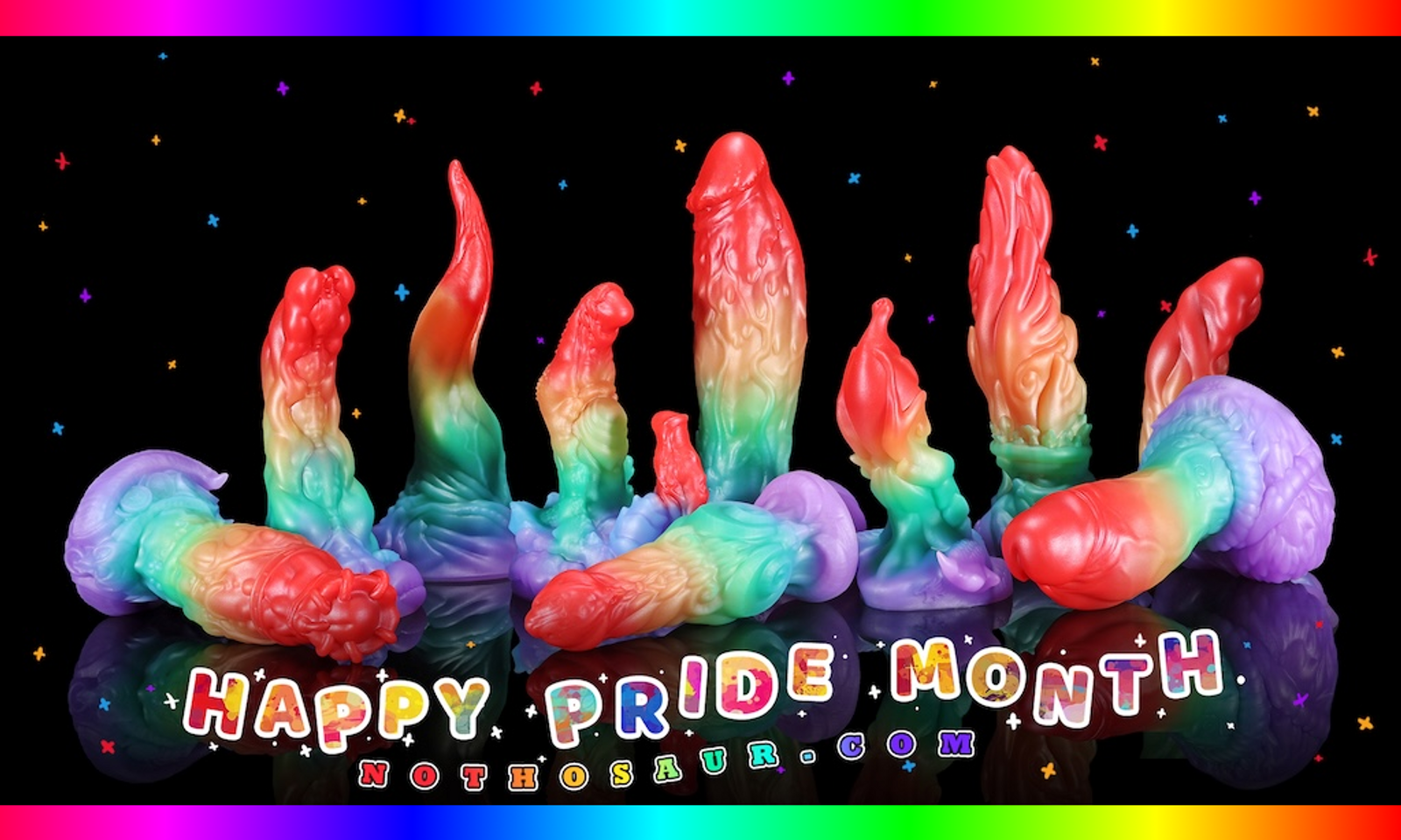 Nothosaur Debuts Rainbow-Colored Pride Month Fantasy Collection