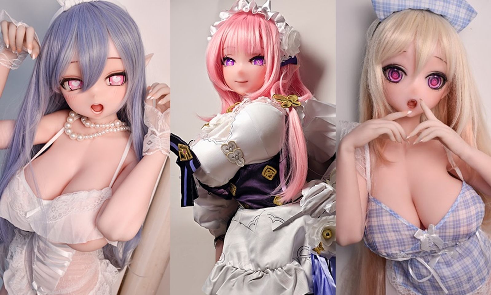 ULoversDoll Unveils 3 New Anime-Style Silicone Dolls