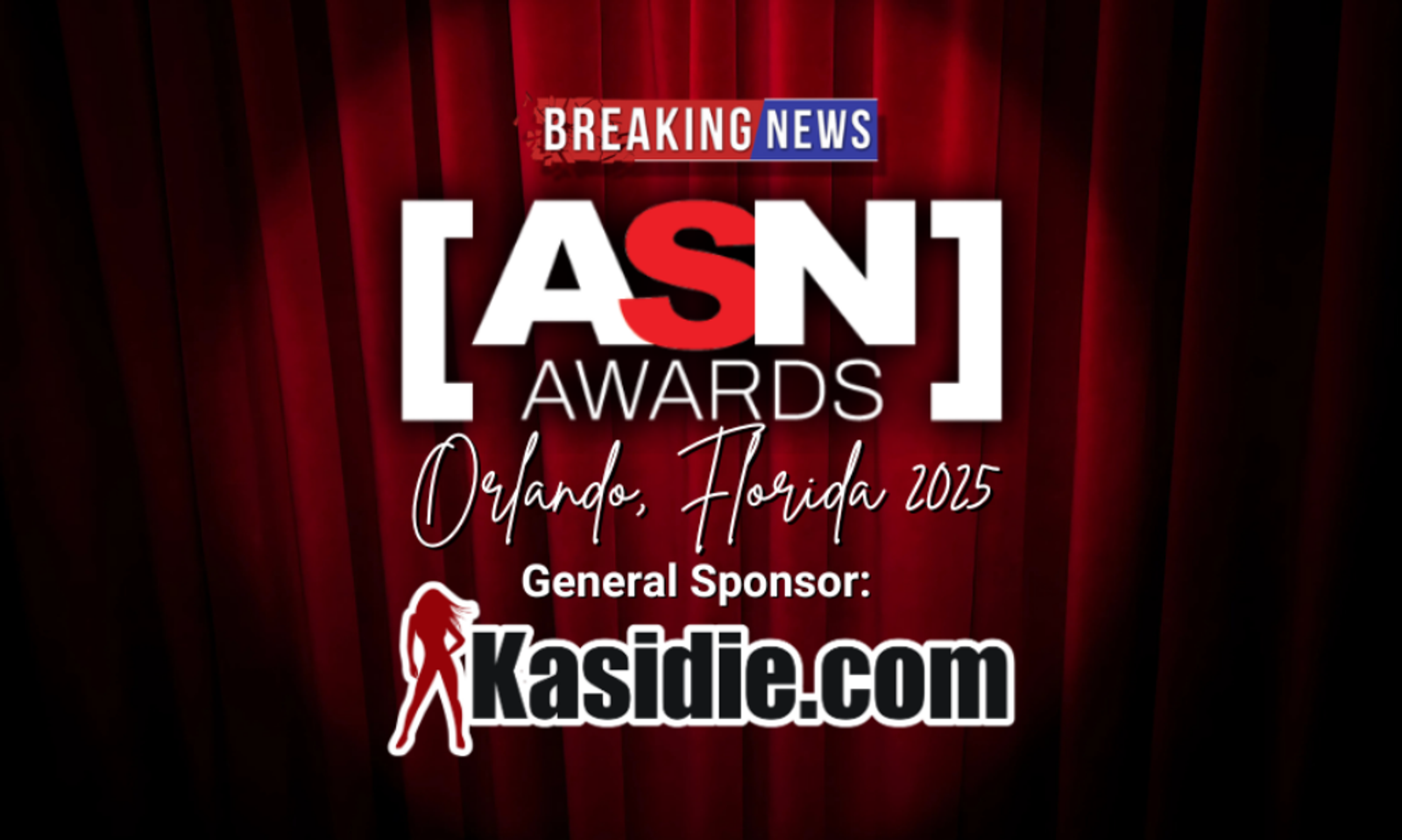 ASN Awards Announces Kasidie as General Sponsor