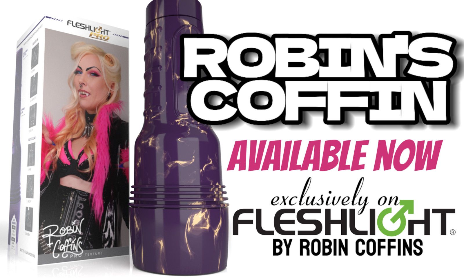 Robin Coffins Unveils New FleshlightPro