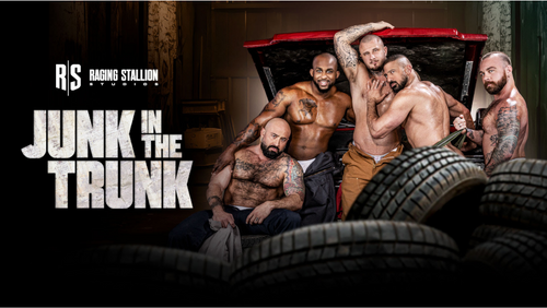 Raging Stallion Premieres 'Junk in the Trunk' With Orgy