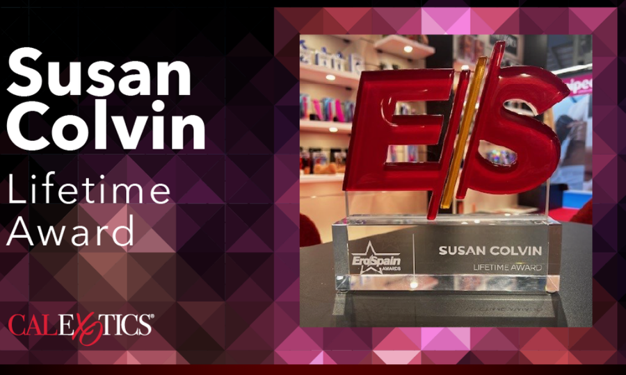 CalExotics' Susan Colvin Honored With Lifetime Award at EroSpain
