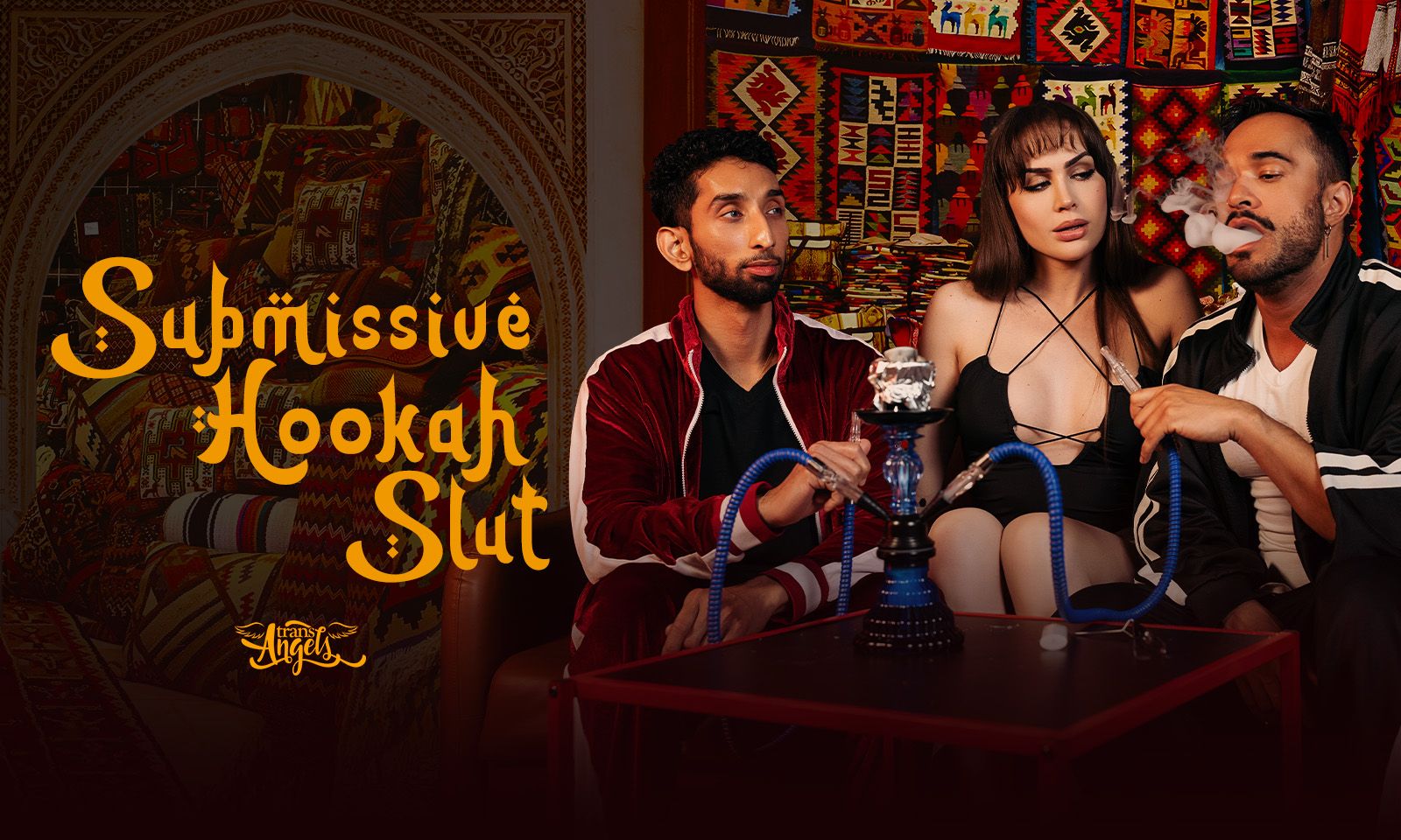Rana Katana Stars in TransAngels' 'Submissive Hookah Slut'