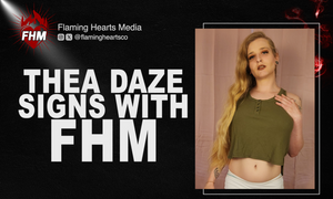 Thea Daze Signs With Flaming Hearts Media