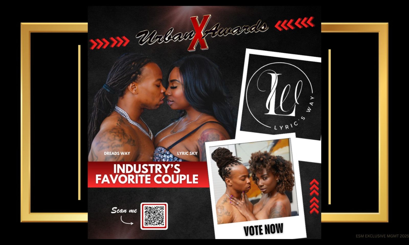 Couple Dreads Way and Lyric Sky Earn Noms at 2025 Urban X Awards