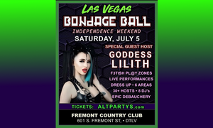 Goddess Lilith Hosts Las Vegas Bondage Ball on Saturday