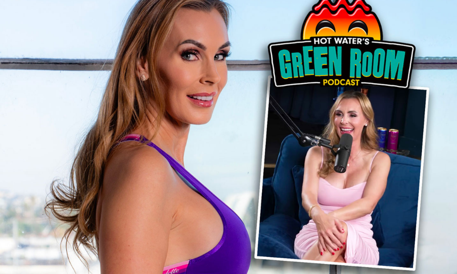 Tanya Tate Guests on 'Hot Water's Comedy Club' Podcast