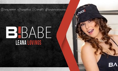 Leana Lovings Named July’s Bang.com B! Babe of the Month