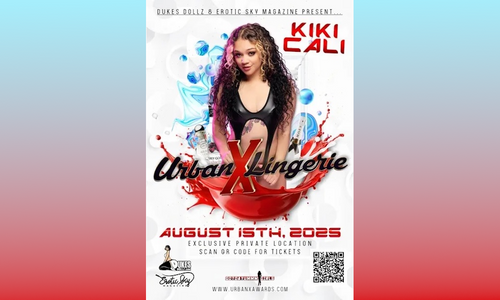 Kiki Cali to Co-Host Urban X Awards Lingerie Party on Friday