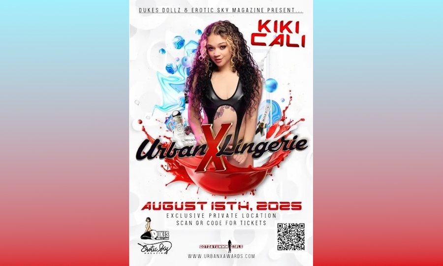 Kiki Cali to Co-Host Urban X Awards Lingerie Party on Friday