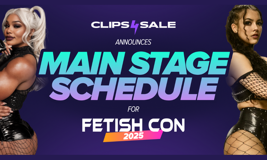 Clips4Sale Announces Main Stage Schedule for Fetish Con 2025