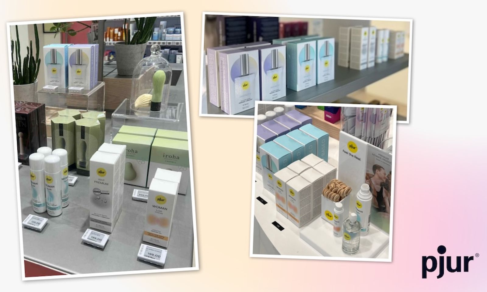 pjur Lube Pop-Ups Debut at Denmark’s Largest Department Store