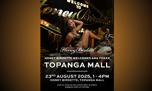 Ana Foxxx to Appear at Honey Birdette Meet-and-Greet
