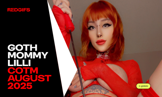 Goth Mommy Lilli Is RedGIFs’ August Creator of the Month