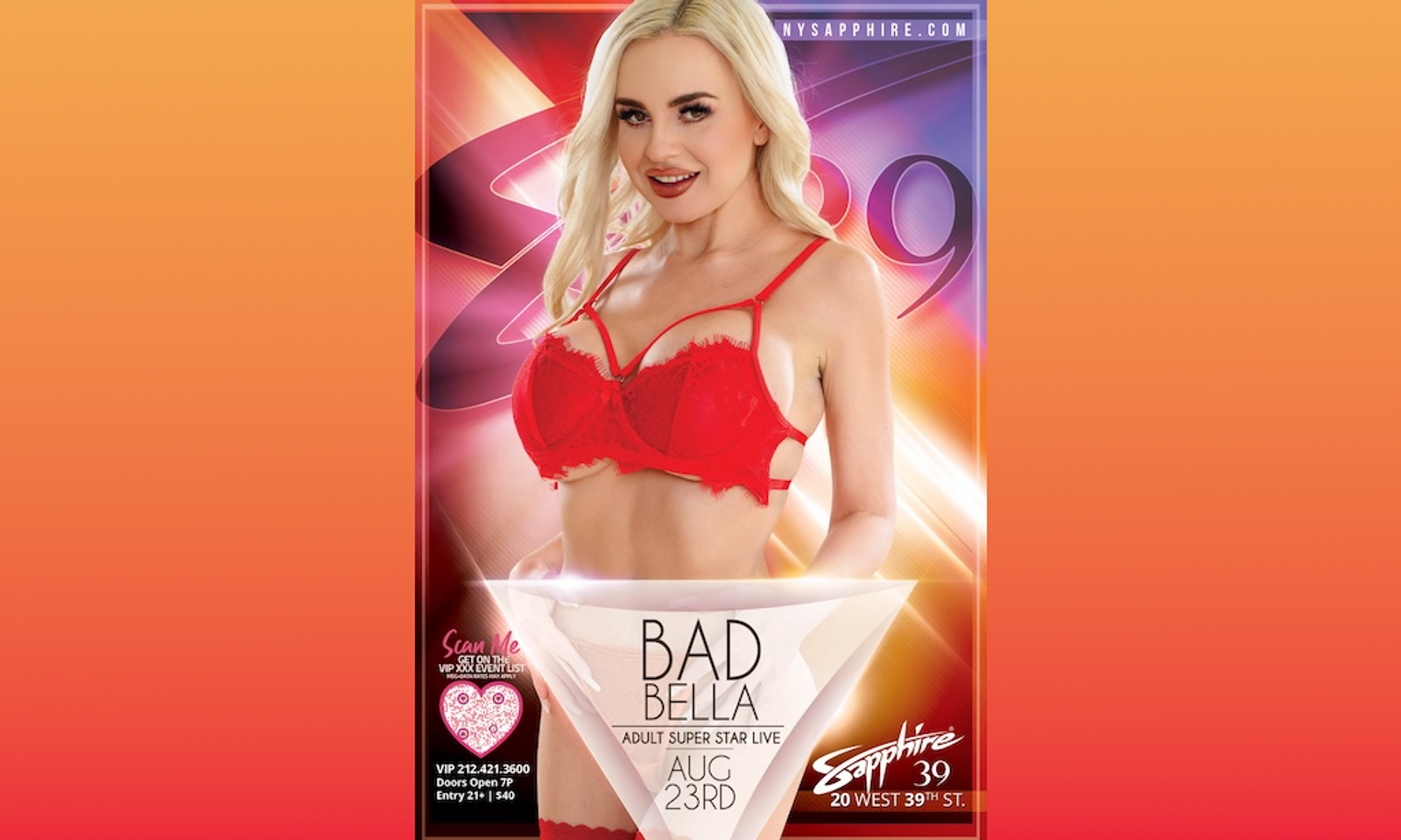 Bad Bella to Rock NYC With Feature Show at Sapphire 39 Saturday